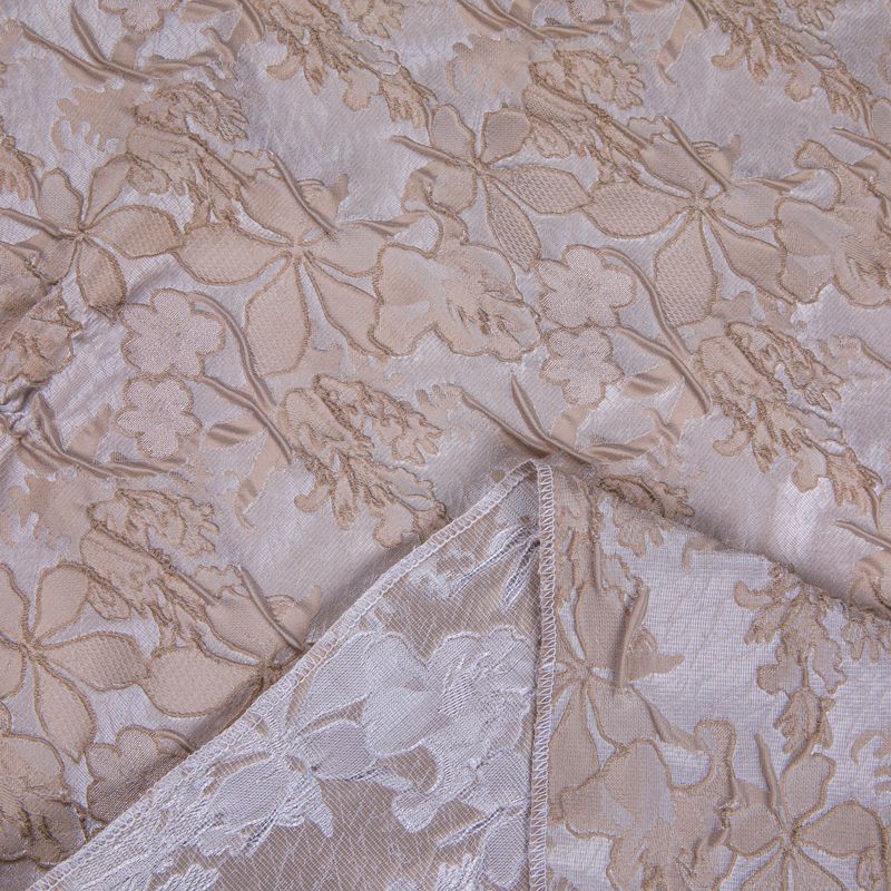 JY4756 Floral jacquard fabric, textured three-dimensional jacquard fabric